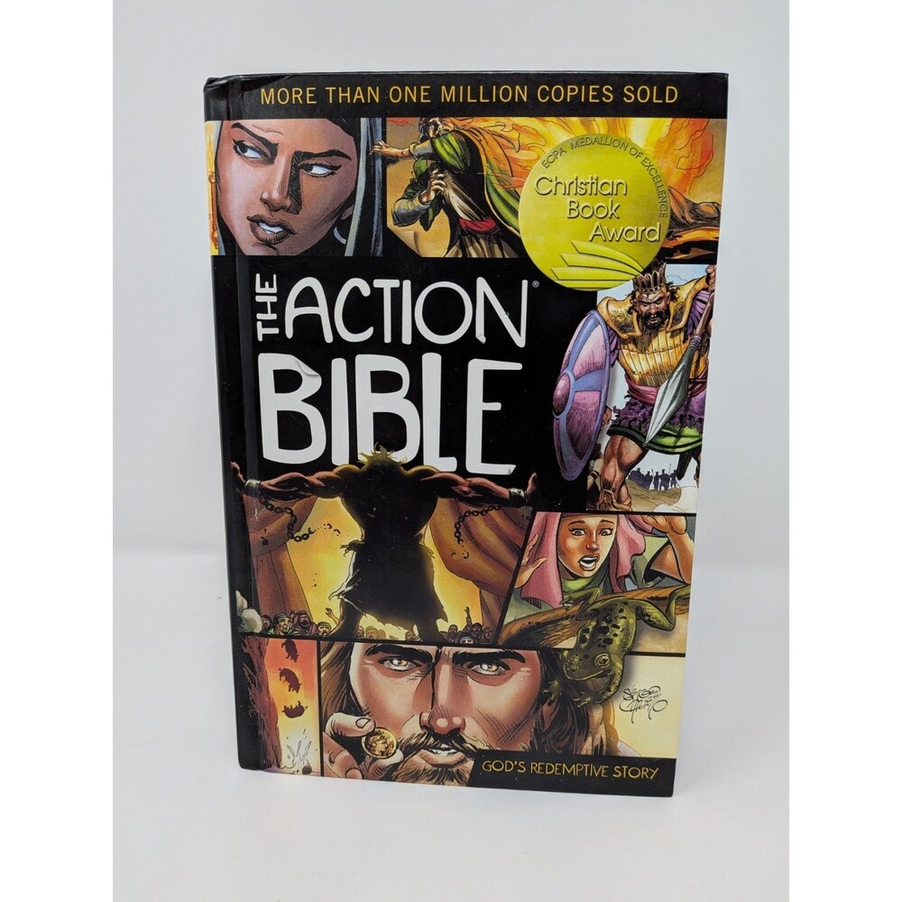 The Action Bible God's Redemptive Story Sergio Cariello HC 1st Edition 2010